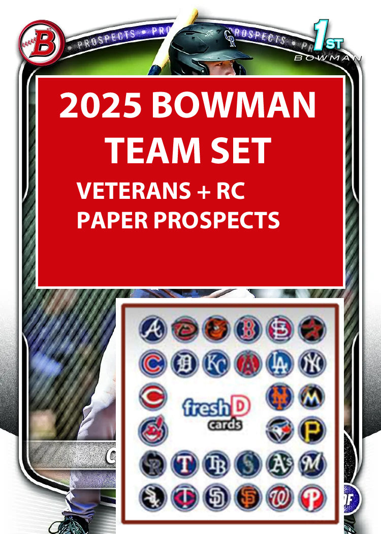 2025 BOWMAN Paper Prospects Team Set BP Toronto Blue Jays Vlad McAdoo Sean Keys