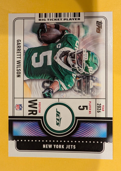 Garrett Wilson BTP-21 2026 Topps Football