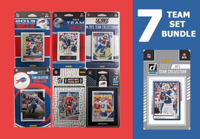 Donruss Buffalo Bills Team Sets 2024 2023 2016 2008 + Multiyear Pack 2025 Josh Allen