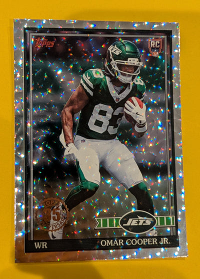 2026 Topps Football Omar Cooper Jr. 1991 Topps Rookies #91TR-21 Mega Box Crackle Foil