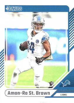 Detroit Lions Team Pack 20 Cards Barry Sanders + 2024 Donruss Team Set Goff Amon-Ra St Brown