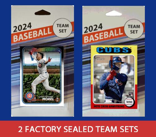 2024 Topps Series 1 Heritage 1975 Team Set Chicago Cubs Morel Pete Crow-Armstrong