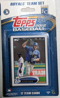 2012 Topps Kansas City Royals Factory Team Set Alex Gordon Salvador Perez RC
