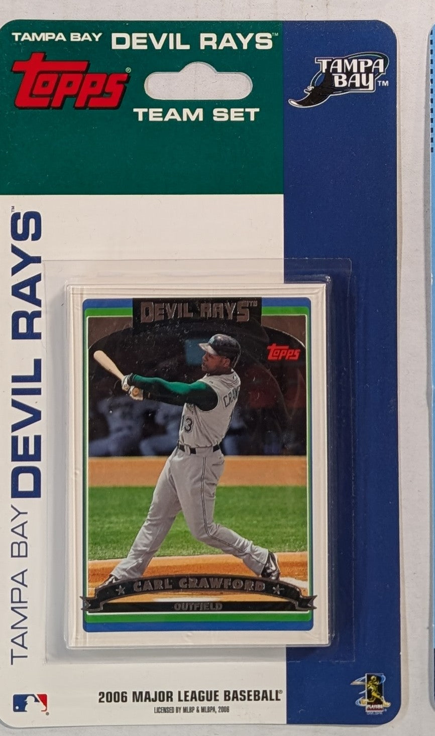 2006 Topps Tampa Bay Devil Rays Factory Sealed Team Set Carl Crawford Scott Kazmir Rocco Baldelli