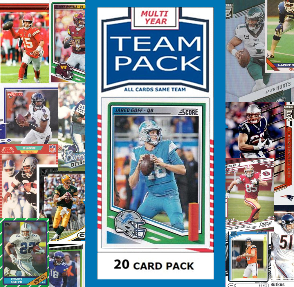 20 Card Team Pack - All NFL Teams - 2025 Score 2024 Donruss