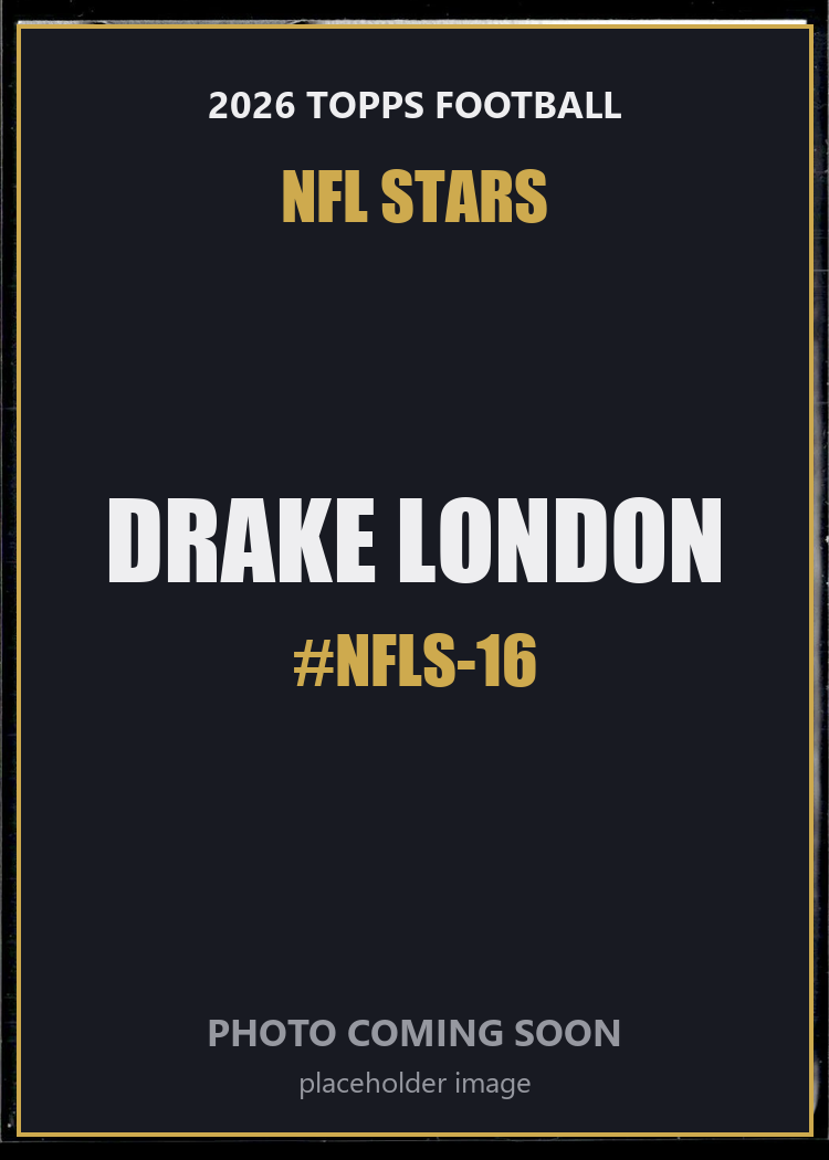 Drake London NFLS-16 2026 Topps Football NFL Stars