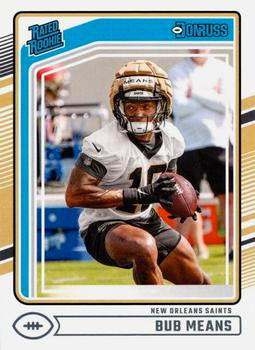 New Orleans Saints 2025 2024 2023 Team Mystery Pack 20 Cards Drew Brees + 2024 Donruss Team Set Rattler RC