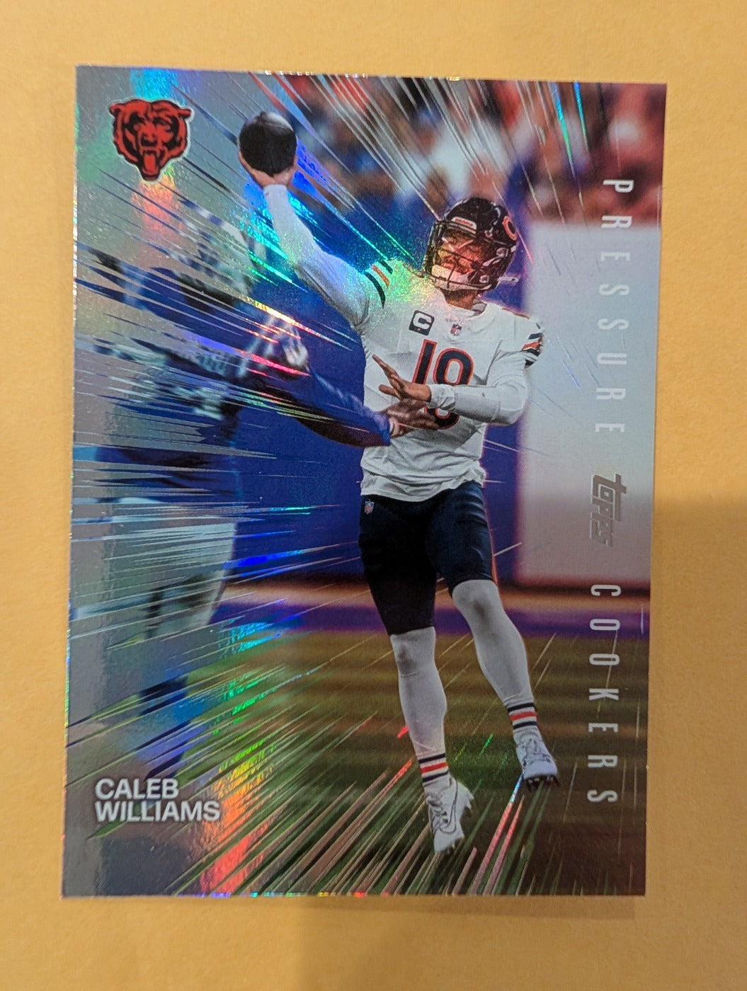 2026 Topps Football Caleb Williams Pressure Cookers #PC-6