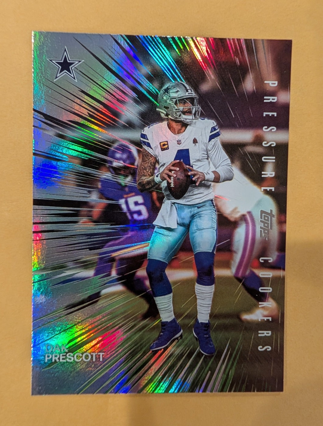 2026 Topps Football Dak Prescott Pressure Cookers #PC-9