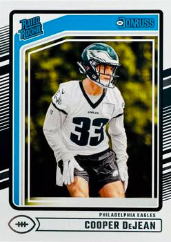 2024 + 2023 Donruss Philadelphia Eagles Factory Sealed NFL Team Set Bundle - 32 Total Cards - Saquon Barkley Jalen Hurts AJ Brown Rated Rookies RC Cooper DeJean Trotter Jason Kelce McKee Cox