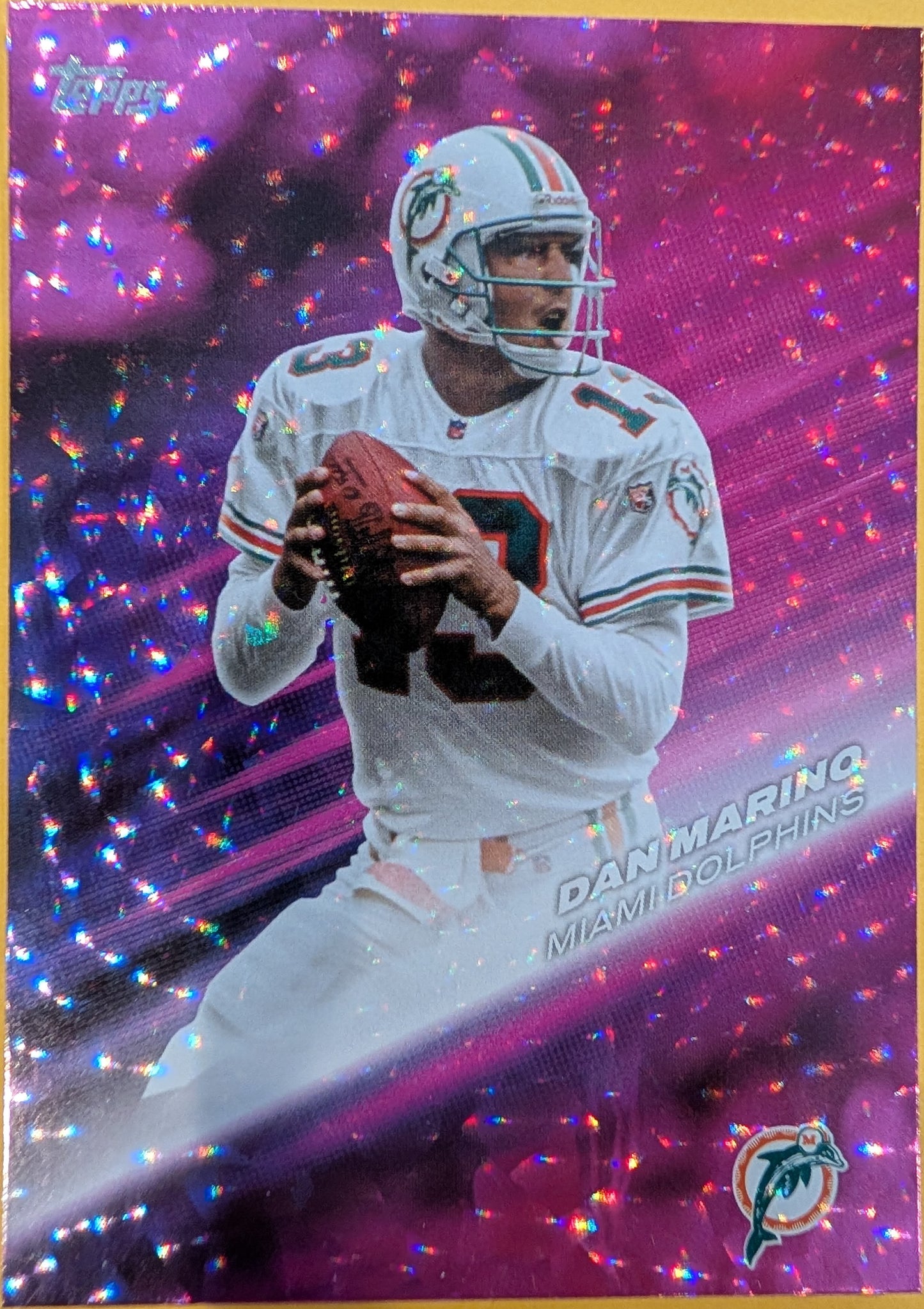 Dan Marino GOTG-11 2026 Topps Football Greats of the Game Pink Crackle Foil