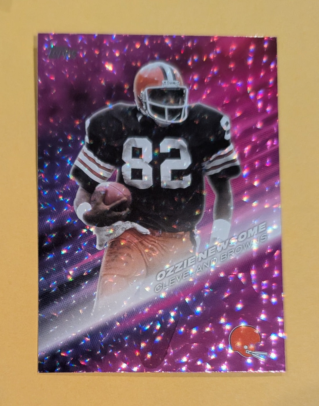 2026 Topps Football Ozzie Newsome Greats of the Game #GOTG-13 Pink Crackle Foil