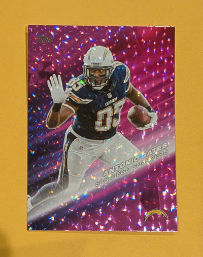 2026 Topps Football Antonio Gates Greats of the Game #GOTG-28 Pink Crackle Foil