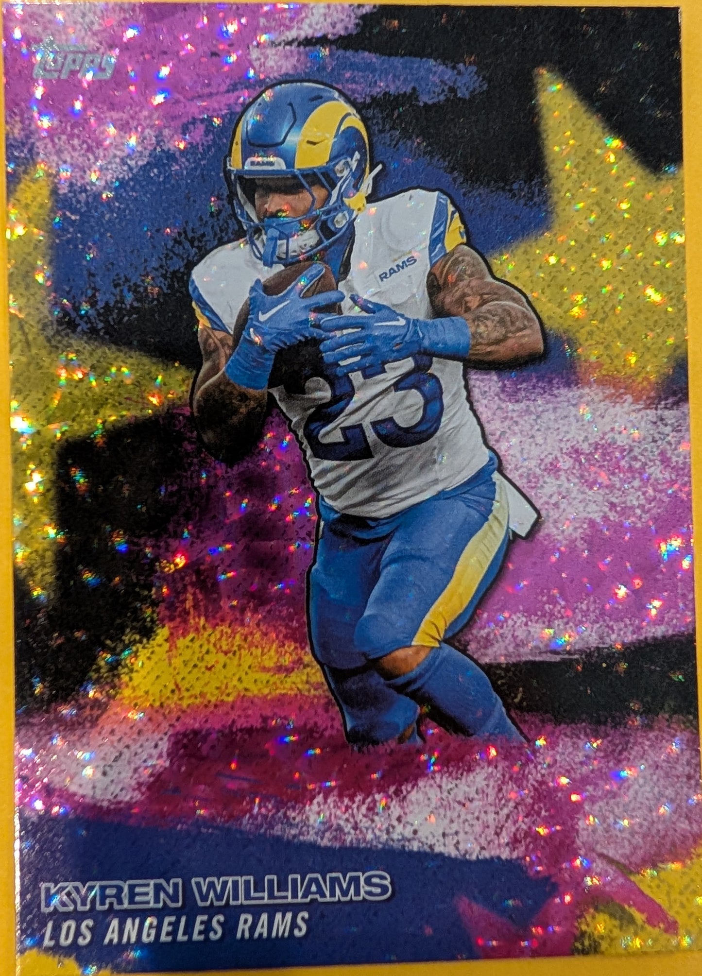 Kyren Williams NFLS-39 2026 Topps Football NFL Stars Pink Crackle Foil