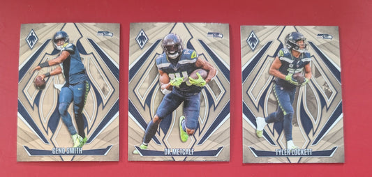 2024 Panini Phoenix NFL Team Pack Seattle Seahawks Metcalf