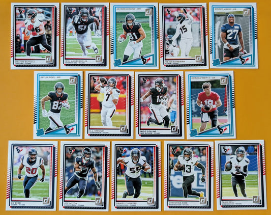 2025 Donruss NFL Team Set Houston Texans CJ Stroud