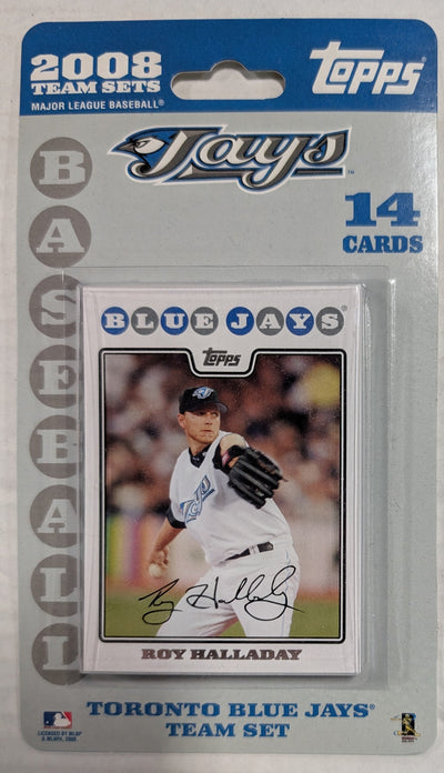 2008 Topps Toronto Blue Jays Factory Sealed Team Set Roy Halladay Frank Thomas Vernon Wells