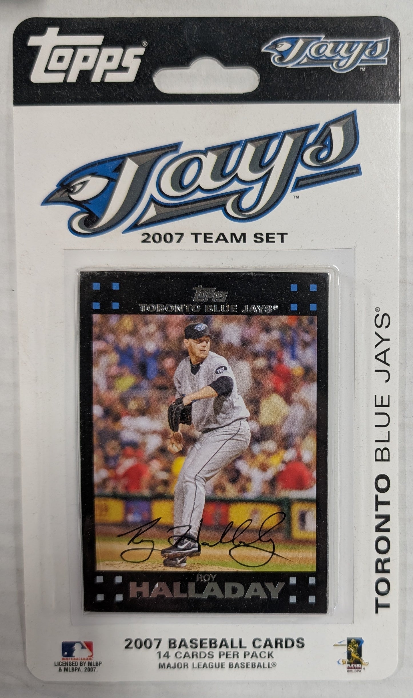 2007 Topps Toronto Blue Jays Factory Sealed Team Set Roy Halladay Vernon Wells Lyle Overbay