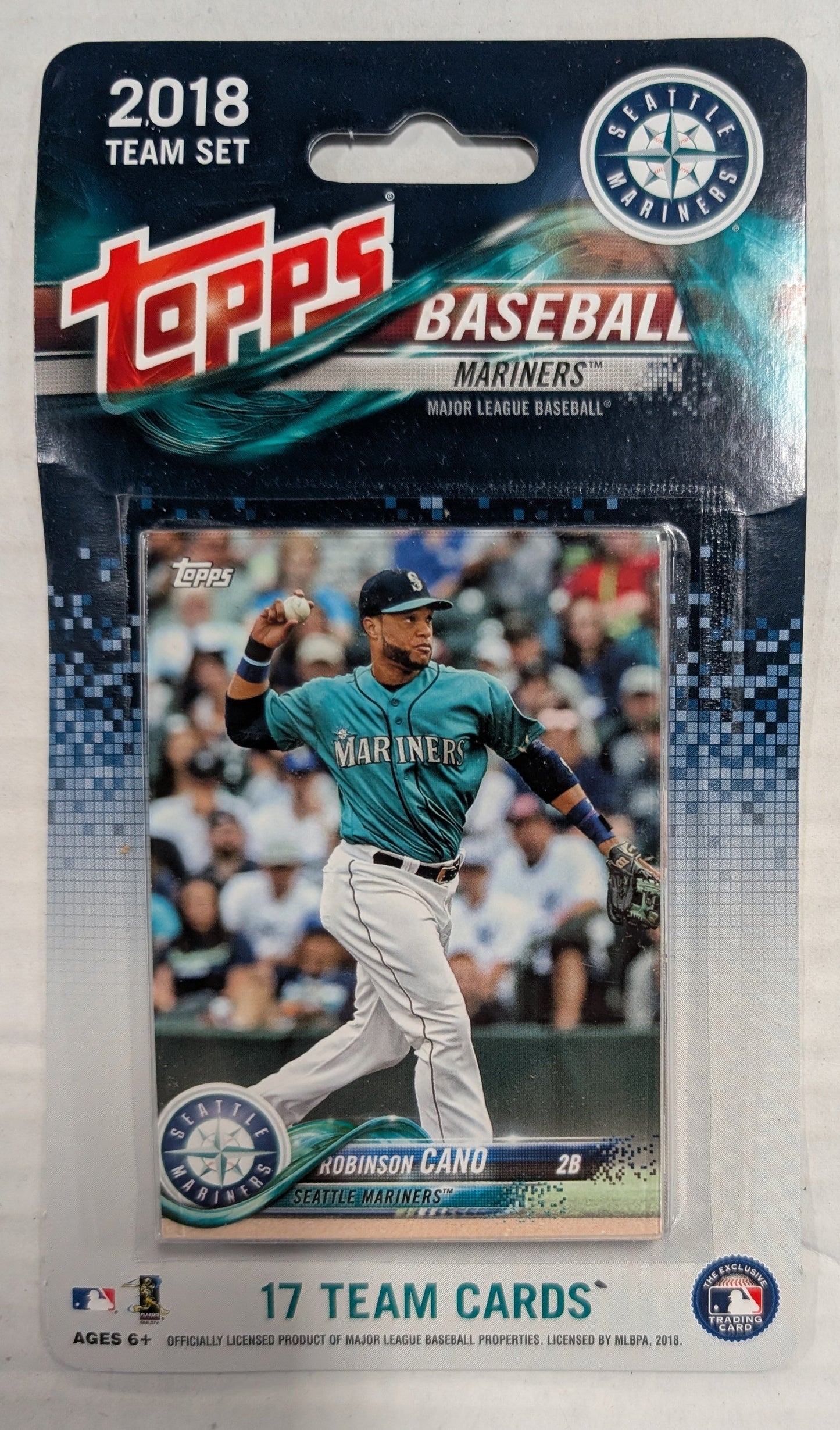 2018 Topps Seattle Mariners Factory Sealed Team Set Robinson Cano Seager Diaz
