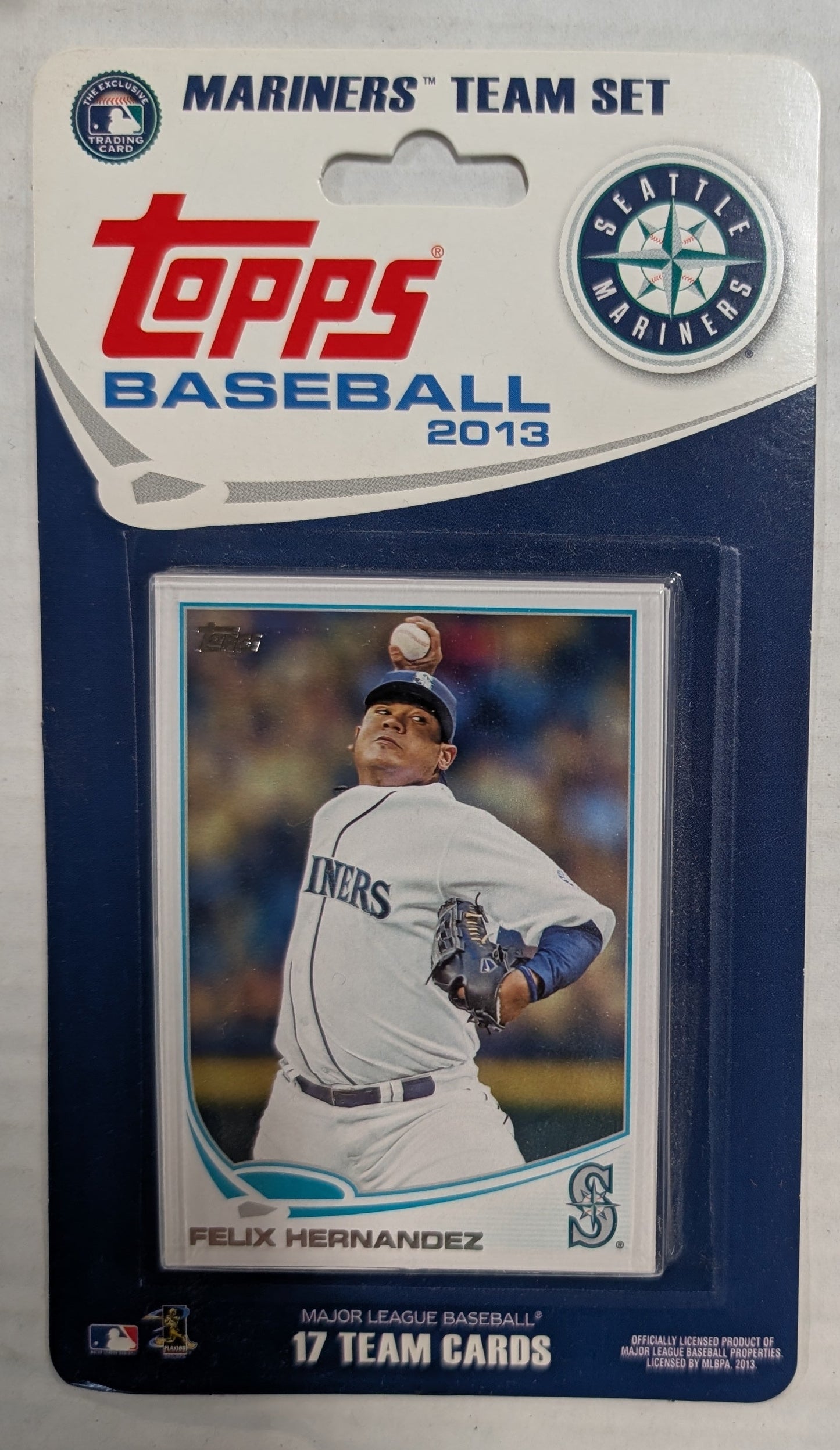 2013 Topps Seattle Mariners Factory Sealed Team Set Felix Hernandez Kyle Seager Safeco Field