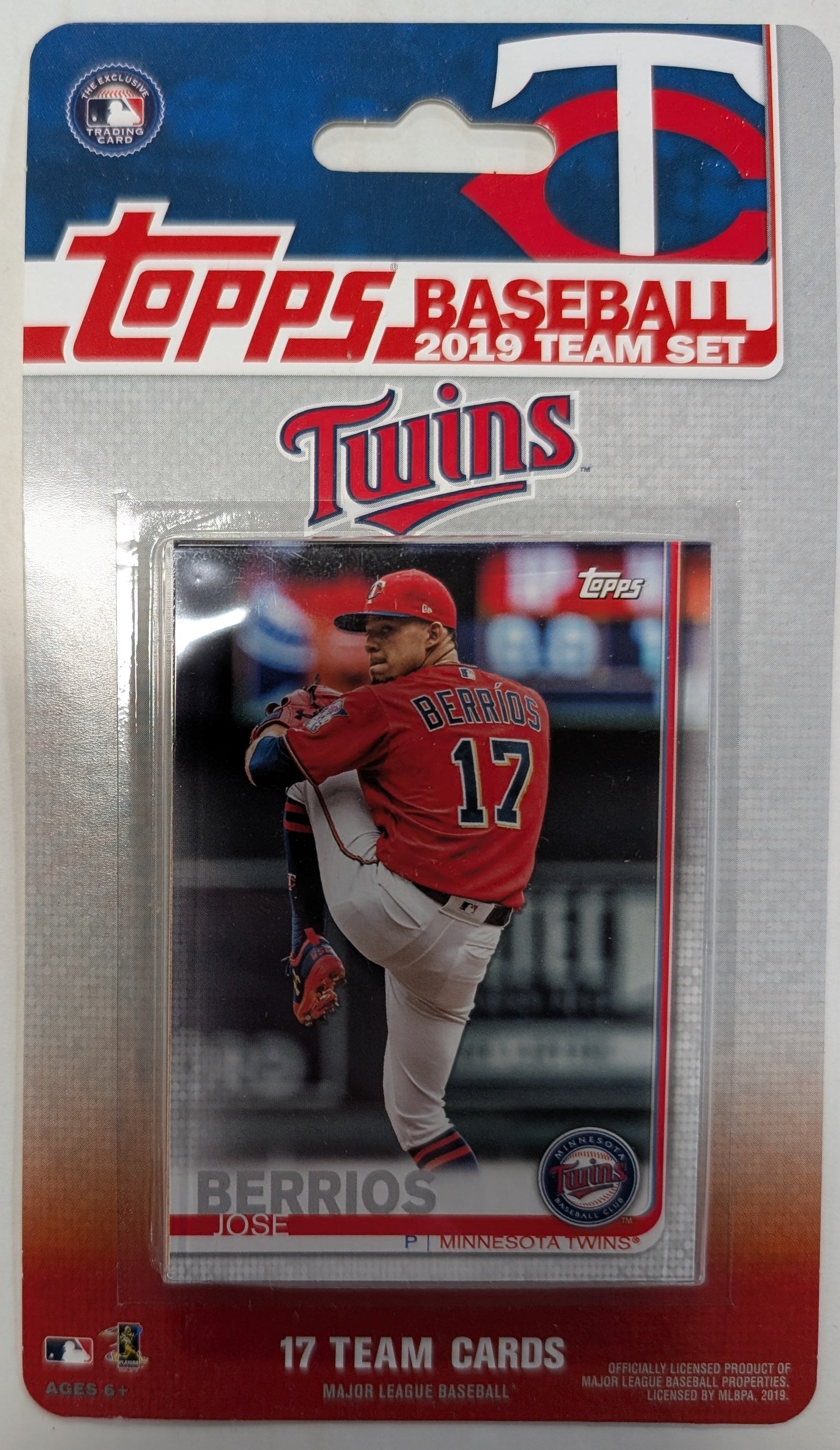 2019 Topps Minnesota Twins Factory Team Set Byron | Fan Gift Card