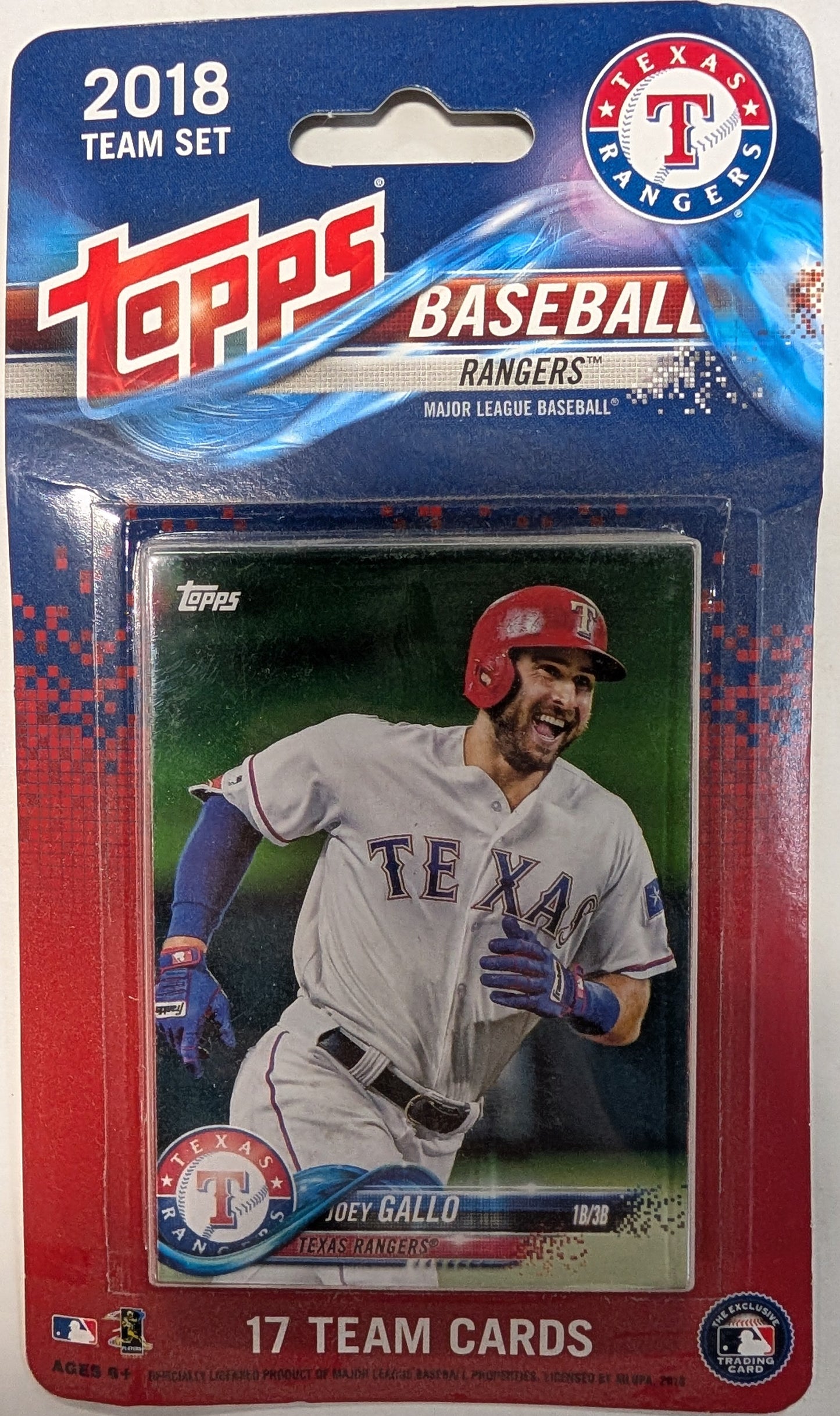 2018 Topps Texas Rangers Factory Team Set Adrian Beltre Elvis Andrus Mazara Gallo