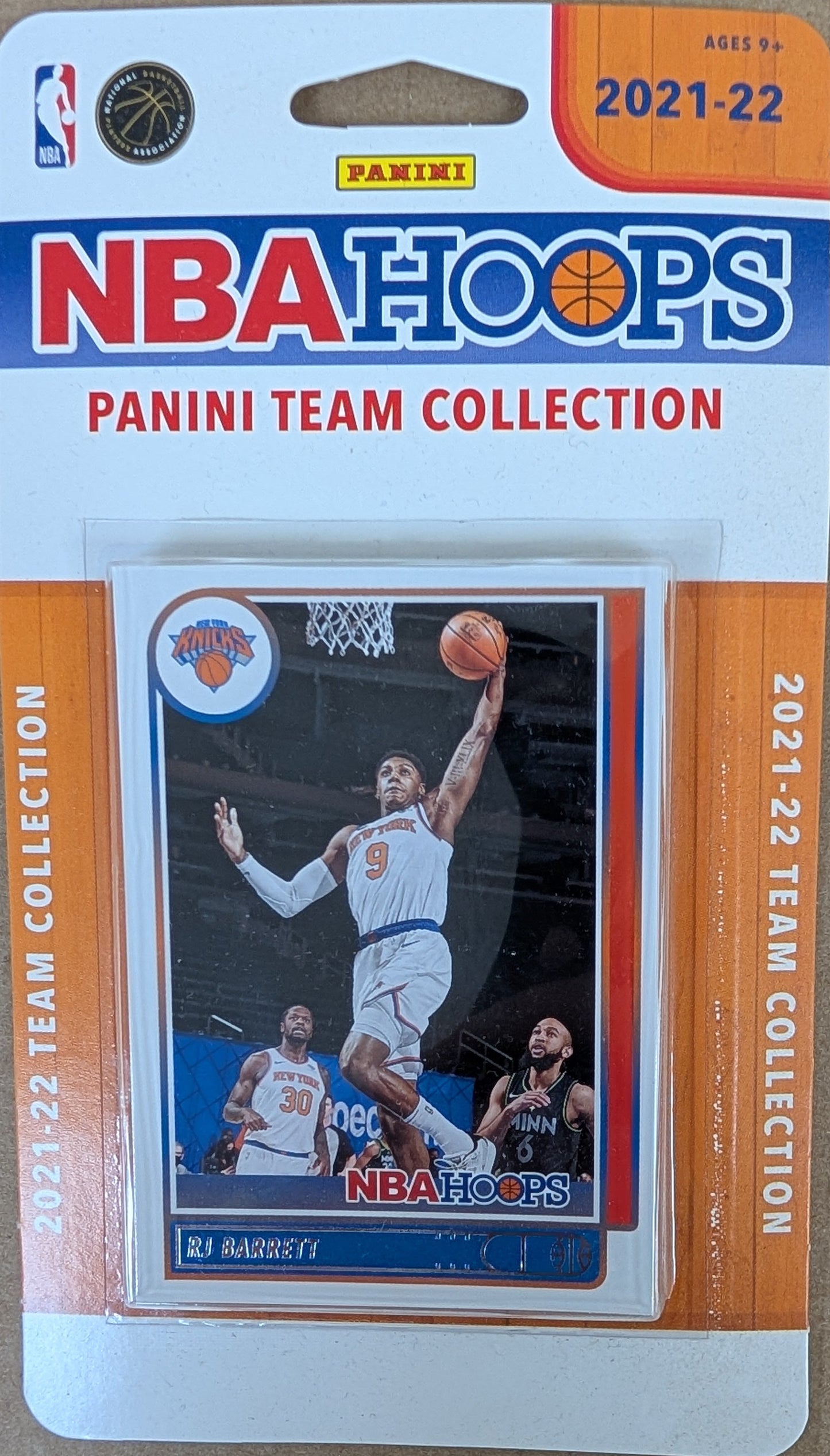 2021-22 NBA Hoops Factory Sealed NBA Team Set New York Knicks Mitchell Robinson Deuce McBride RC