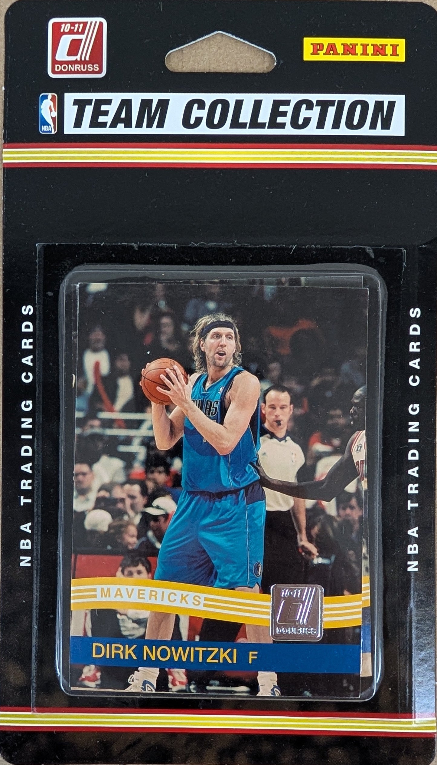2010-11 Donruss Factory Sealed NBA Basketball Card Team Set Dallas Mavericks Dirk Nowitzki