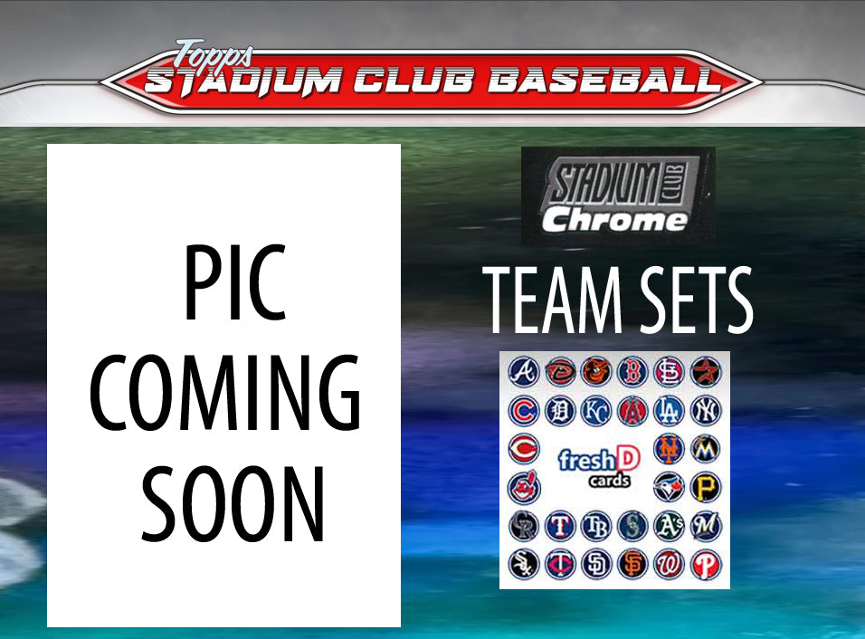 2024 Topps Stadium Club CHROME Team Set (10) San Diego Padres 50 Jackson Merril RC Gwynn