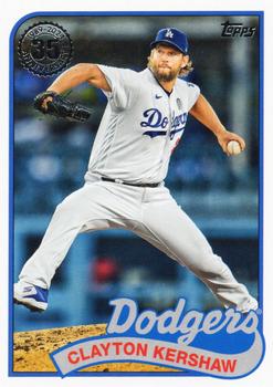 2024 Topps Series 1 1989 Topps Baseball Clayton Kershaw #89B-57