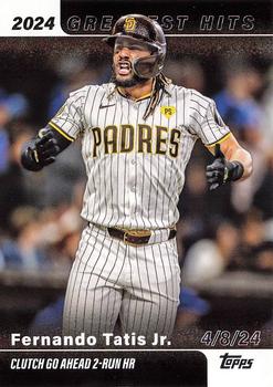 2025 Topps Series 1 2024 Greatest Hits Fernando Tatis Jr. #GH-9
