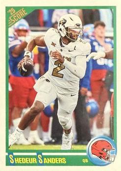 2025 Score Anniversary Rookies Shedeur Sanders #2