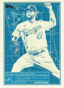 2024 Topps Series 1 Superstar Blueprint Clayton Kershaw #SB-19