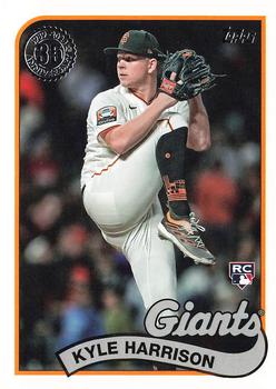 2024 Topps Series 1 1989 Topps Baseball Kyle Harrison #89B-95
