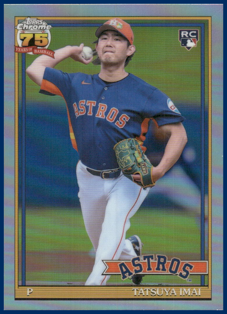2026 Topps Chrome 1991 Topps Tatsuya Imai #91CB-23