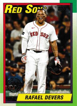2025 Topps Series 1 1990 Topps Baseball Rafael Devers #T90-90