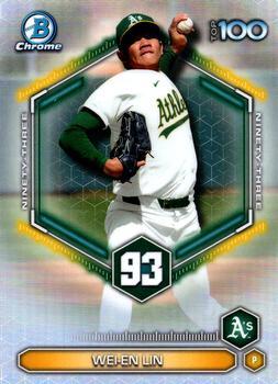 2026 Bowman Bowman Scouts' Top 100 Wei-En Lin #BTP-93