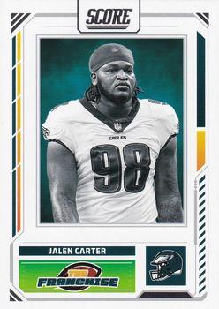 2025 Score The Franchise Jalen Carter #26