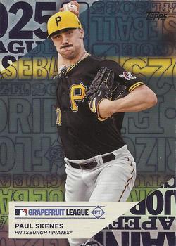 2025 Topps Series 1 Training Grounds Paul Skenes #TG-23