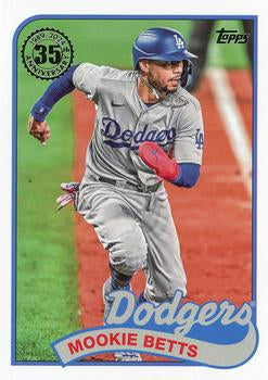 2024 Topps Series 1 1989 Topps Baseball Mookie Betts #89B-34