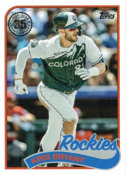2024 Topps Series 1 1989 Topps Baseball Kris Bryant #89B-37