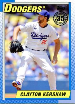2025 Topps Series 1 1990 Topps Baseball Clayton Kershaw #T90-61