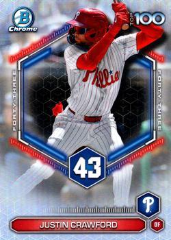 2026 Bowman Bowman Scouts' Top 100 Justin Crawford #BTP-43