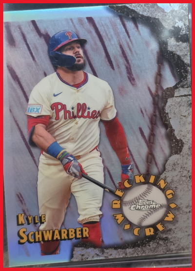 2026 Topps Chrome Wrecking Crew Kyle Schwarber #WC-3