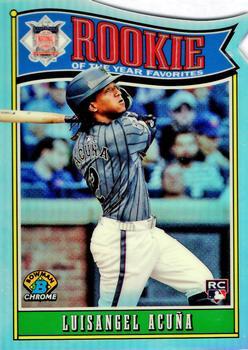 2025 Bowman Rookie of the Year Favorites Luisangel Acuna #ROY-4