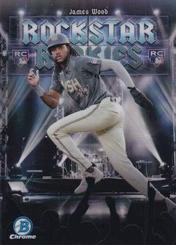 2025 Bowman Rockstar Rookies James Wood #RR-11