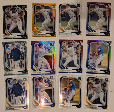 2026 Donruss Optic brewers parallel lot