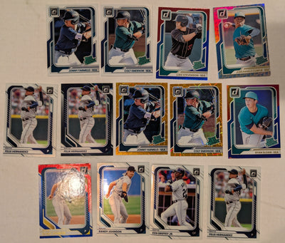 2026 Donruss Optic mariners parallel lot