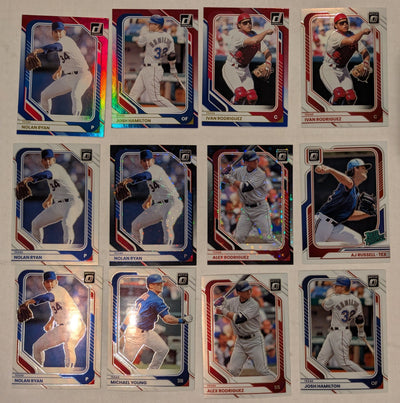 2026 Donruss Optic rangers parallel lot