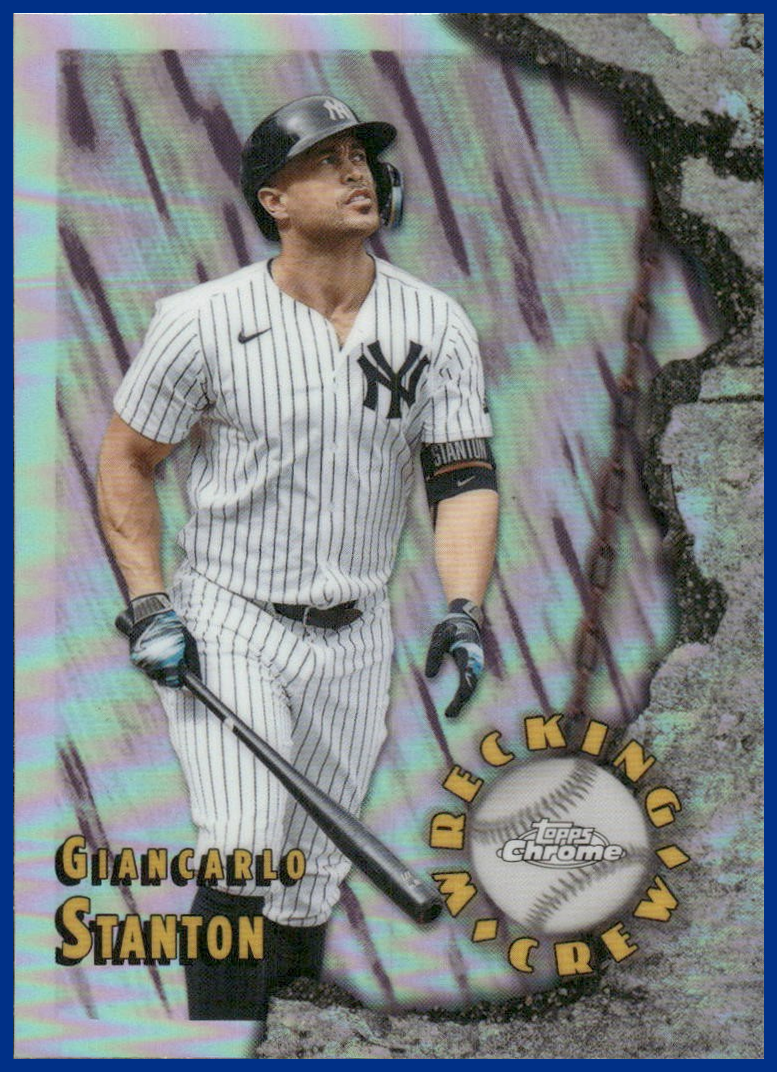 2026 Topps Chrome Wrecking Crew Giancarlo Stanton #WC-8